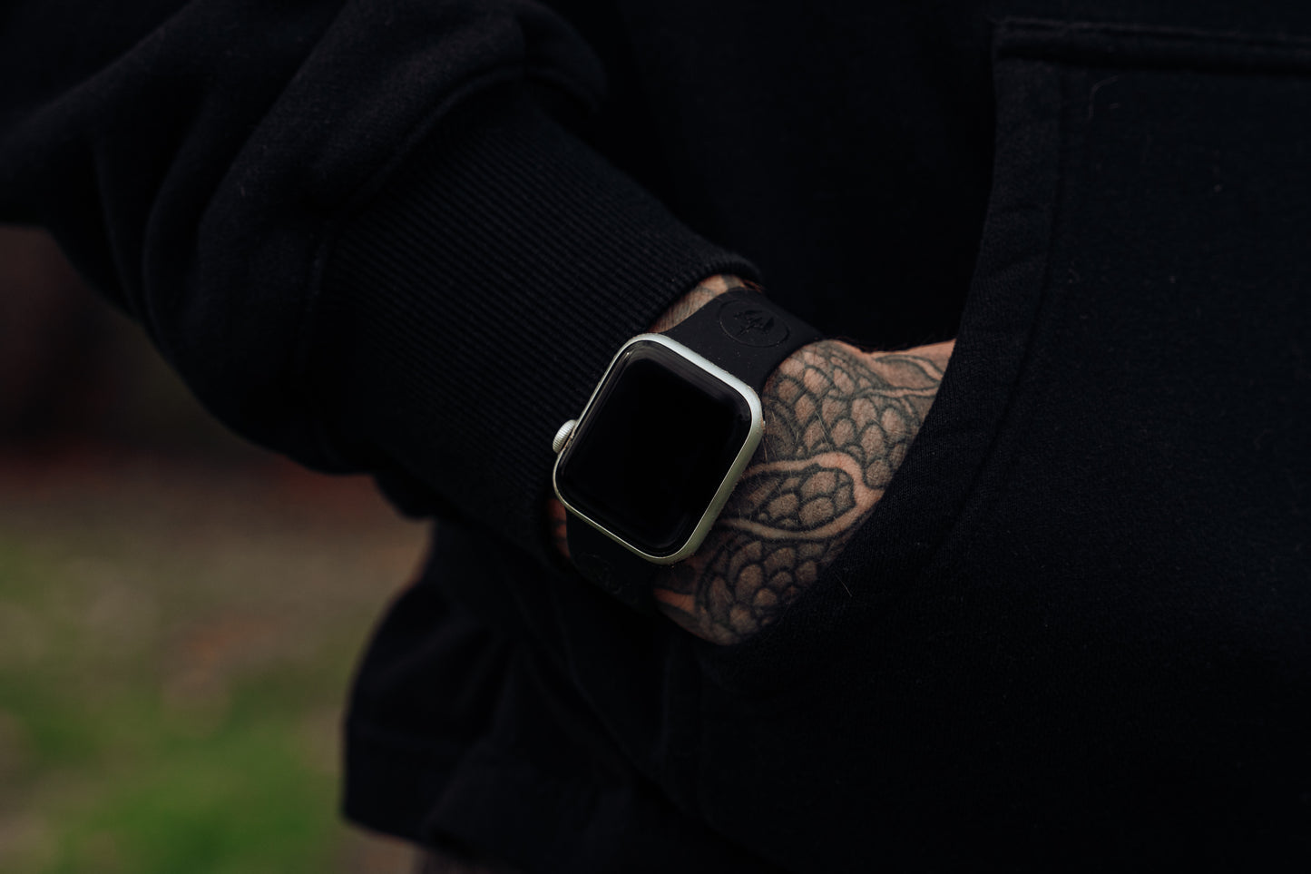 Obsidian Apple Watchband