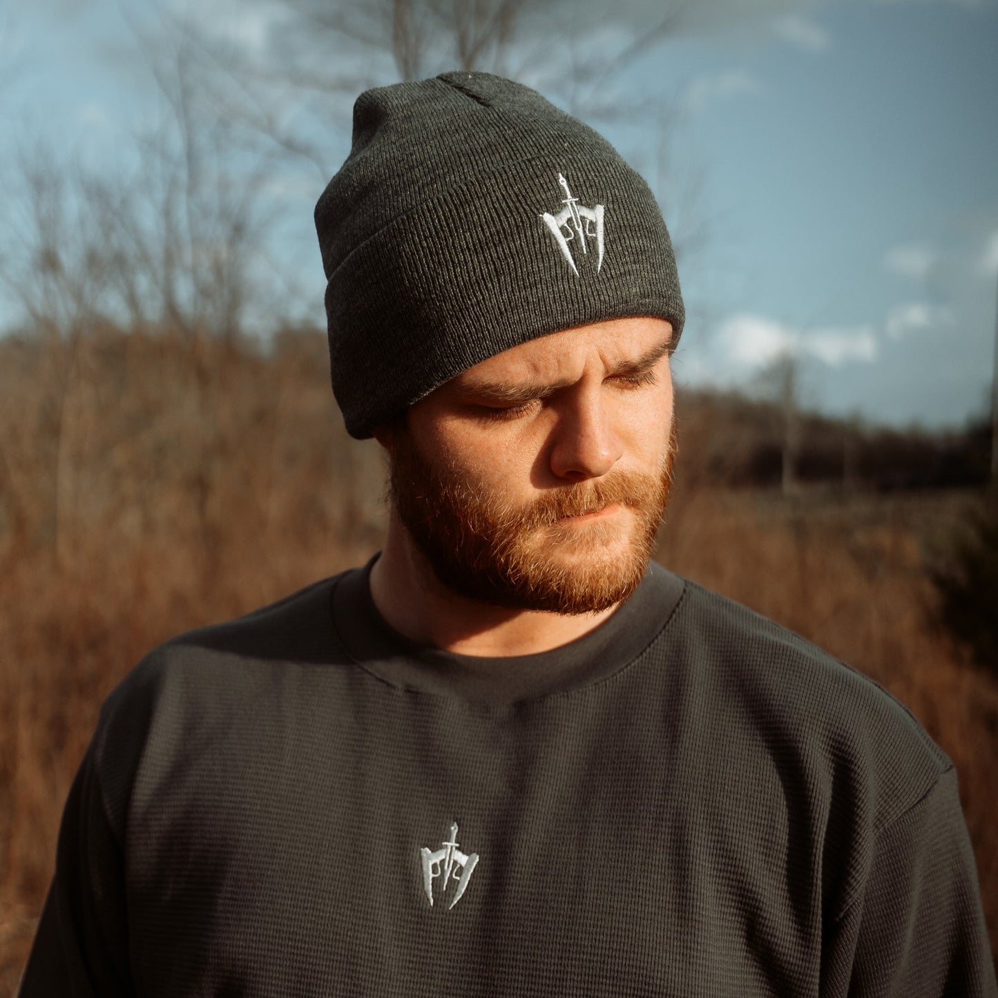 Smoke Grey Signature Beanie USA Made