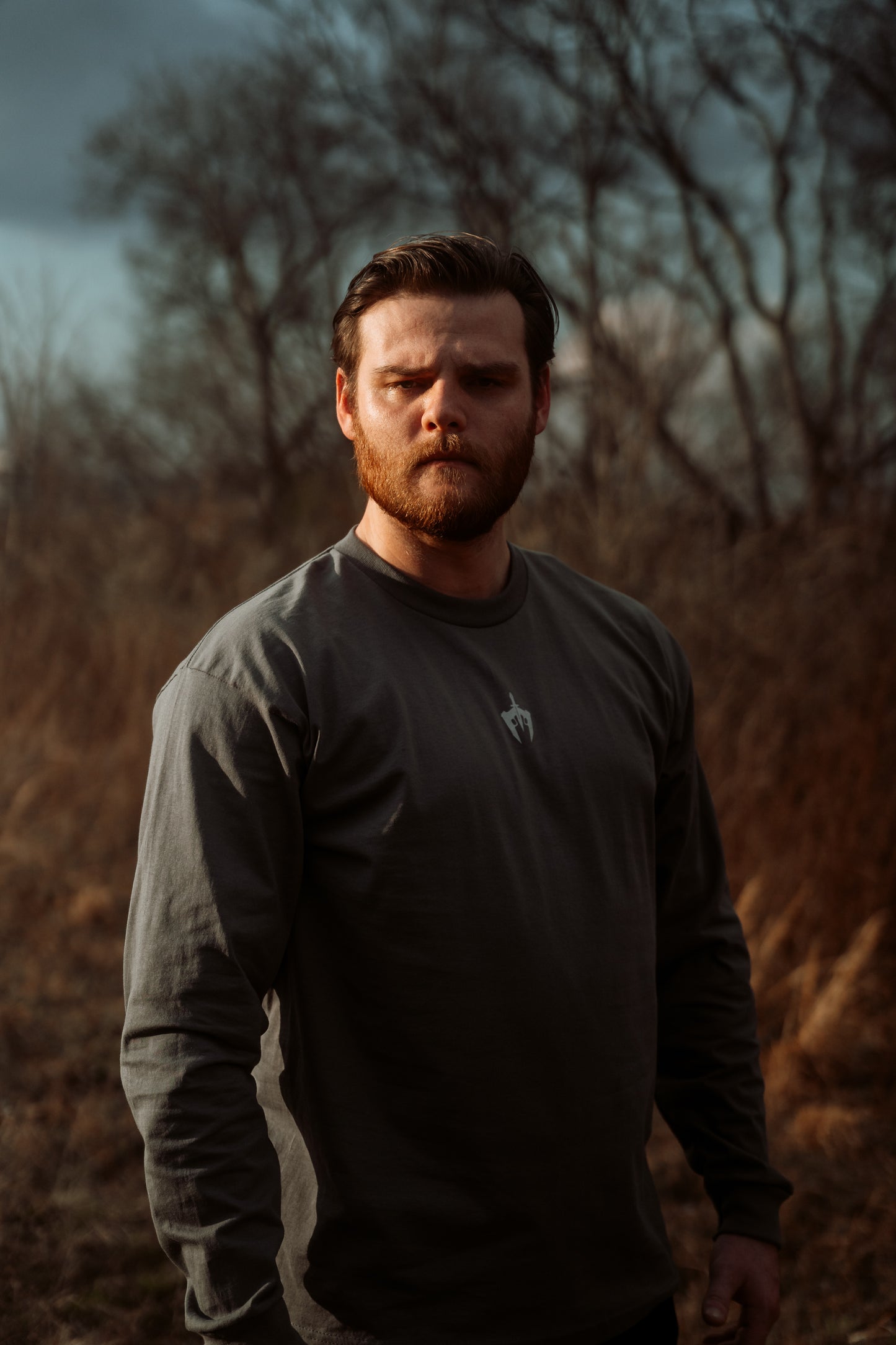 Steel Grey Signature Long Sleeve Shirt USA Made